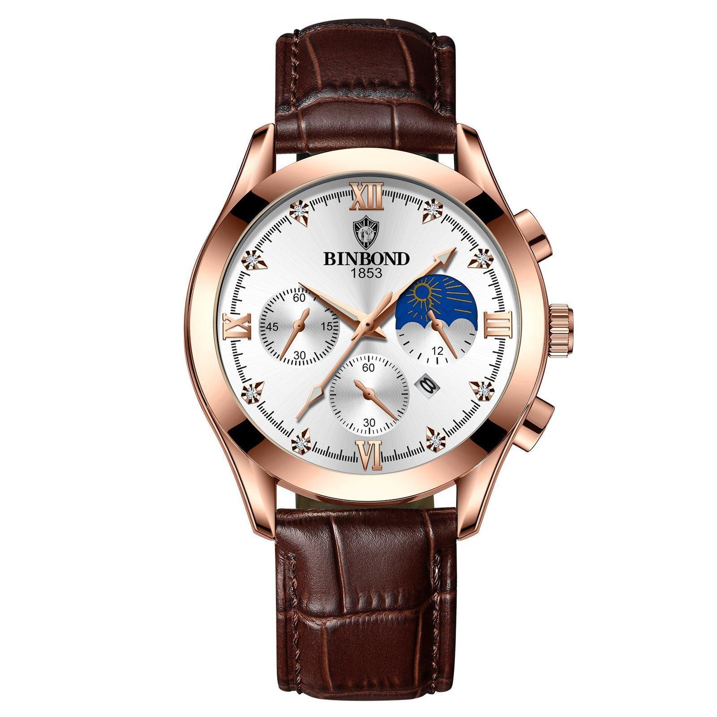 Waterproof Luminous Leather Watch