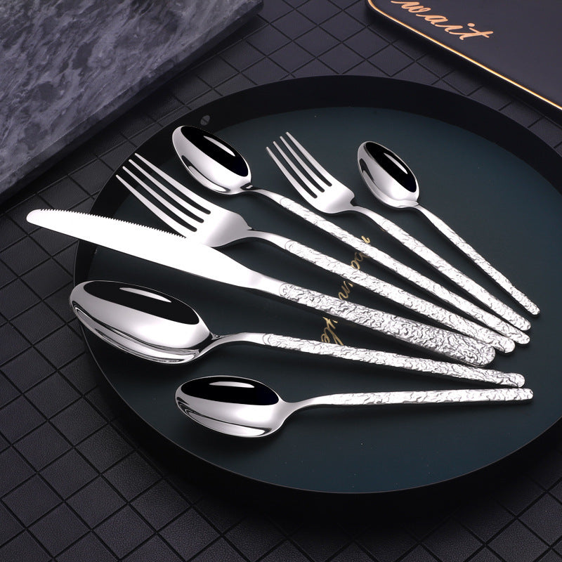 Royal Textured Steak Cutlery Set