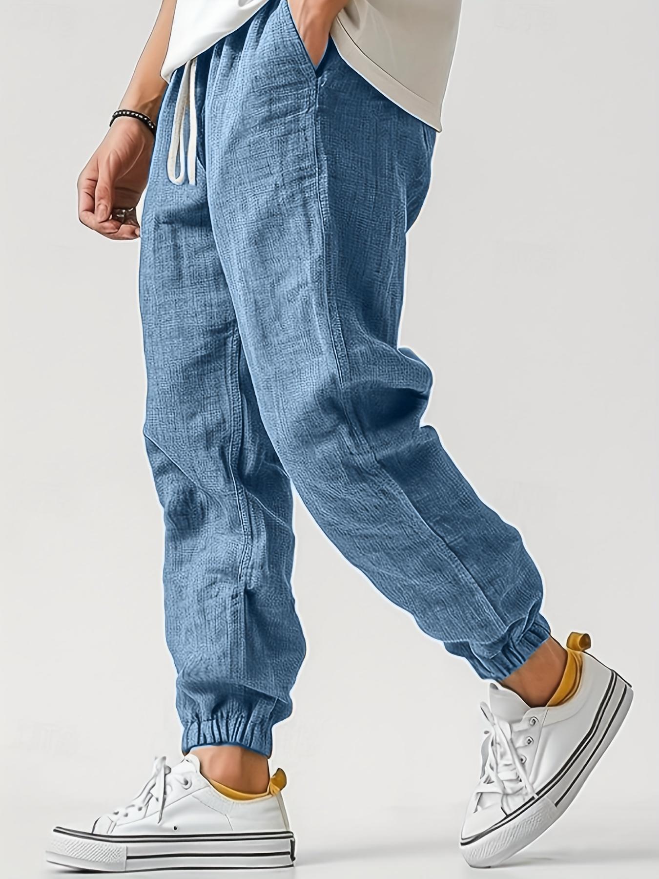 Outdoor Slim Ankle-Tie Sports Pants