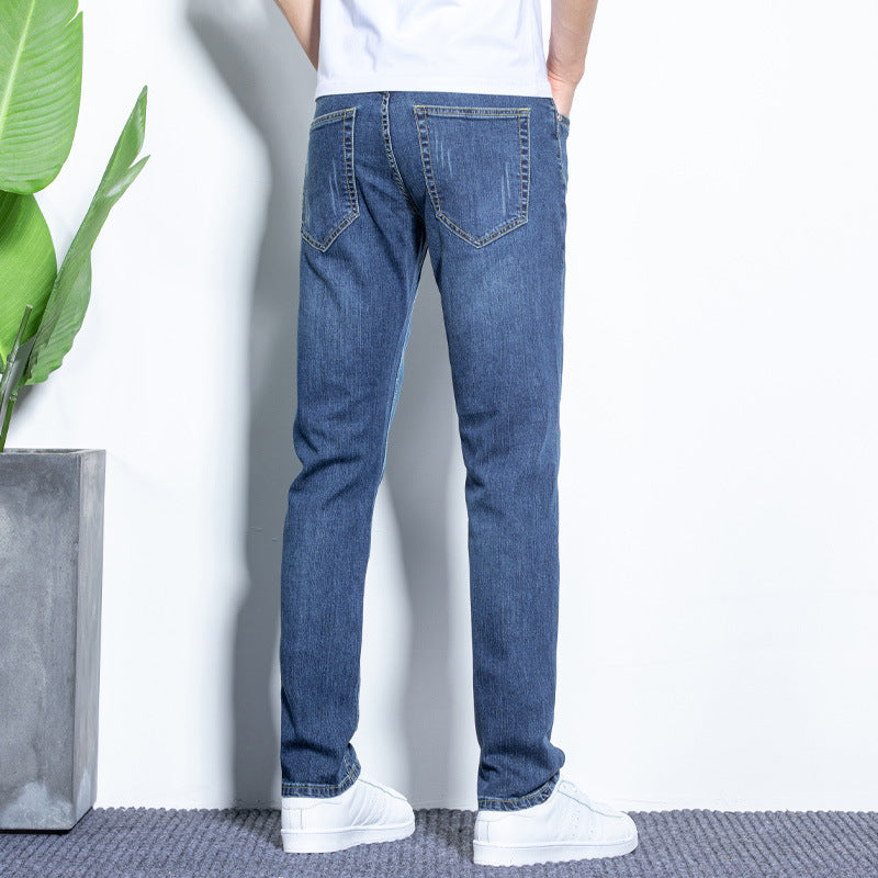 Men's Straight Stretch Jeans