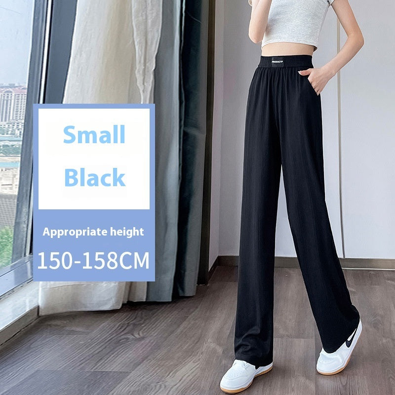 Women's Silk Wide-Leg Pants