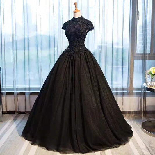 Elegant Black Lace Skirt