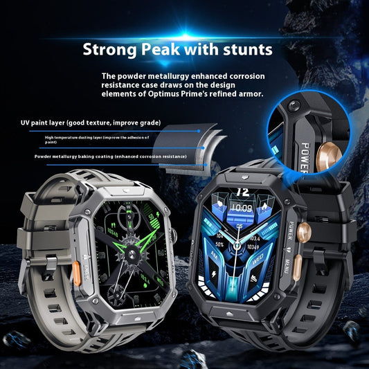 Smartwatch Bluetooth Calling Voice Assistant Compass