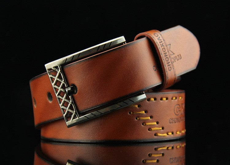 Men’s Antique Pin Buckle Belt