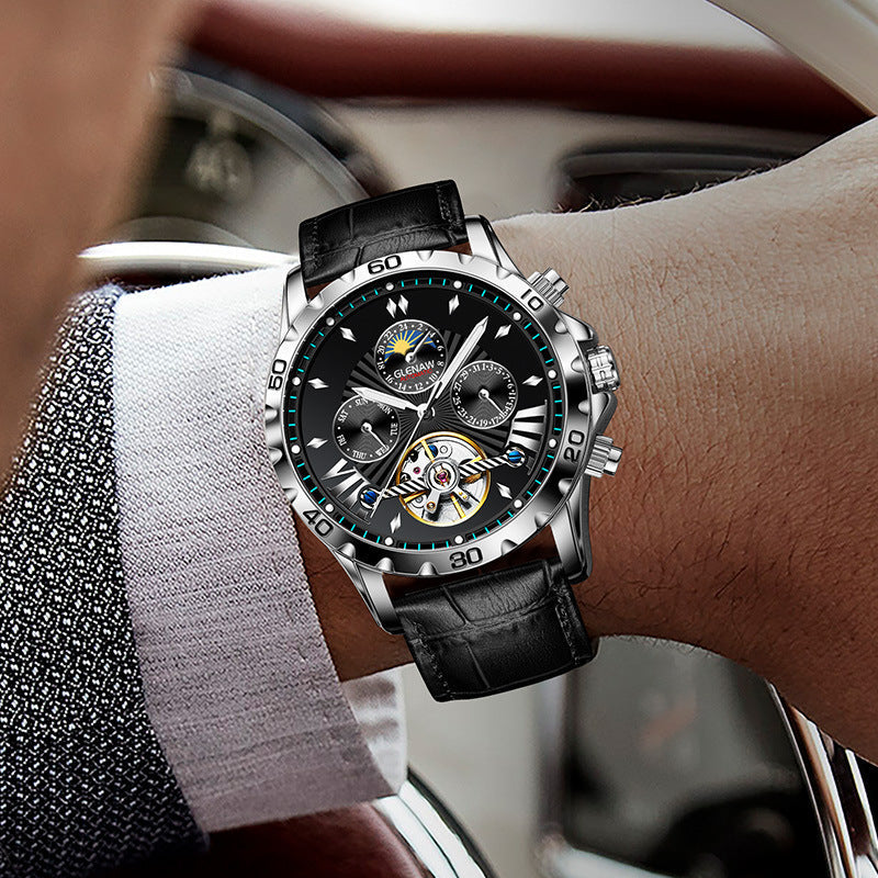 Men's Hollow Automatic Mechanical Watch