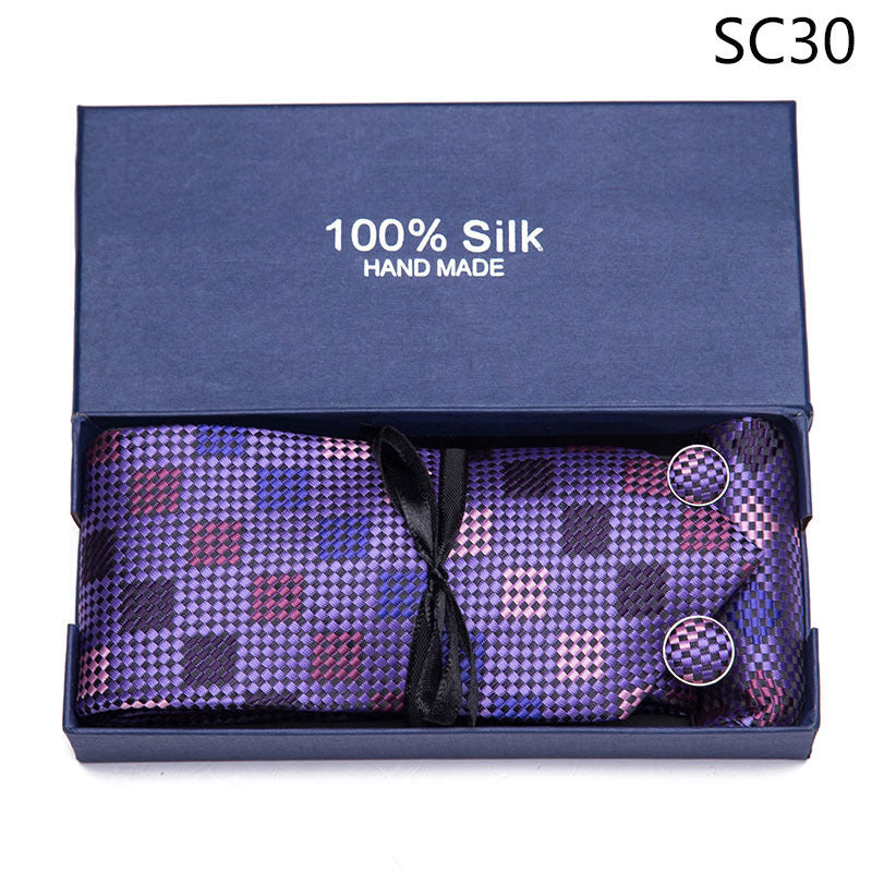 Men's Business Formal Tie Set