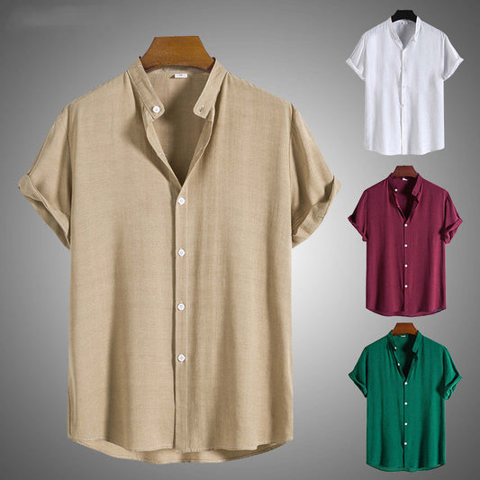 Men's Casual Short Sleeve Shirt