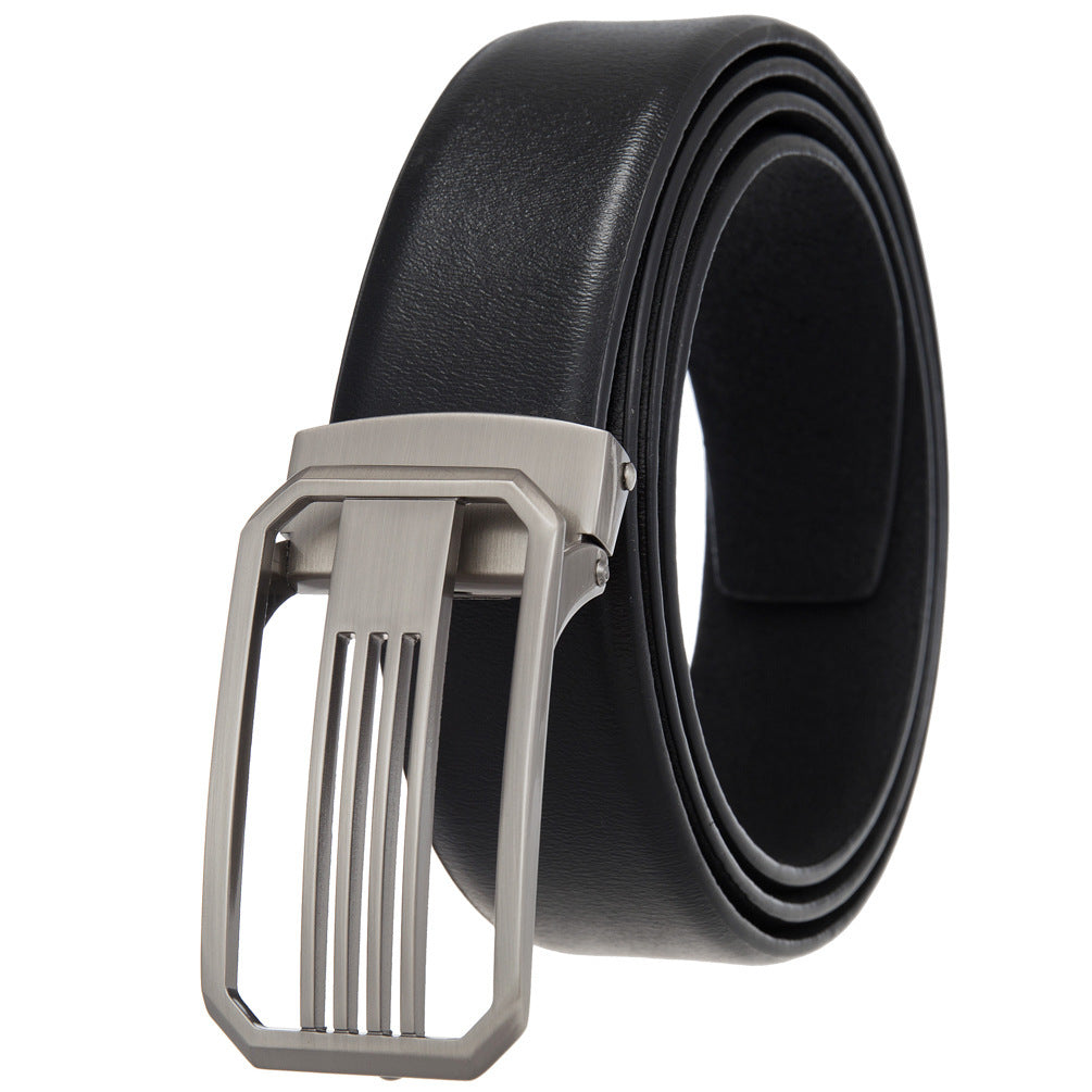 Pin Buckle Cowhide Belt
