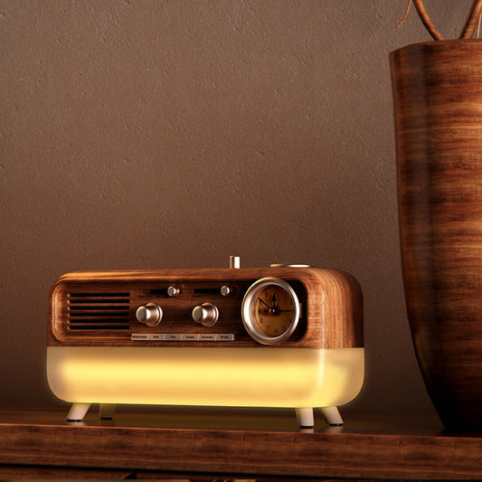 Retro Glow Alarm Speaker
