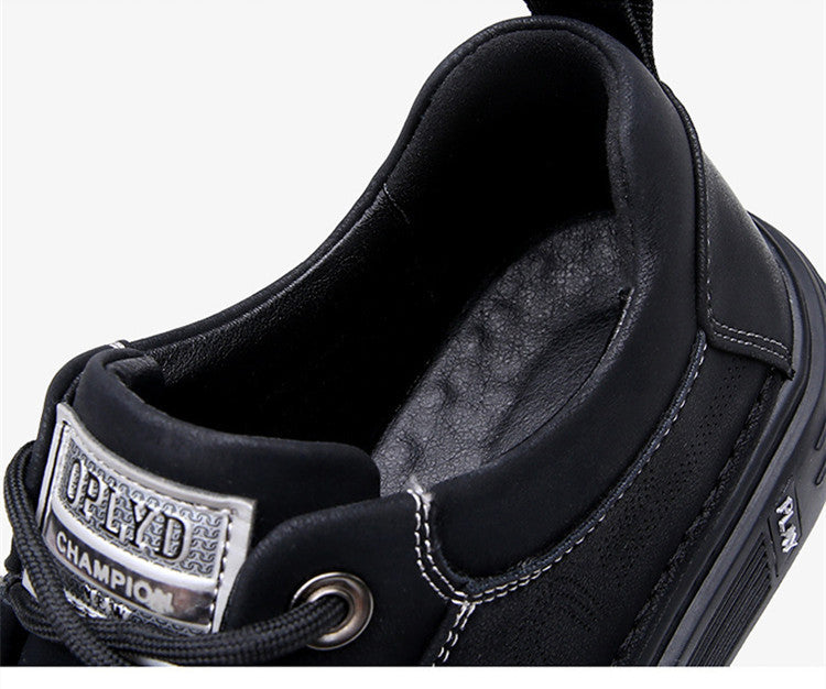 Autumn Genuine Leather Soft Shoes