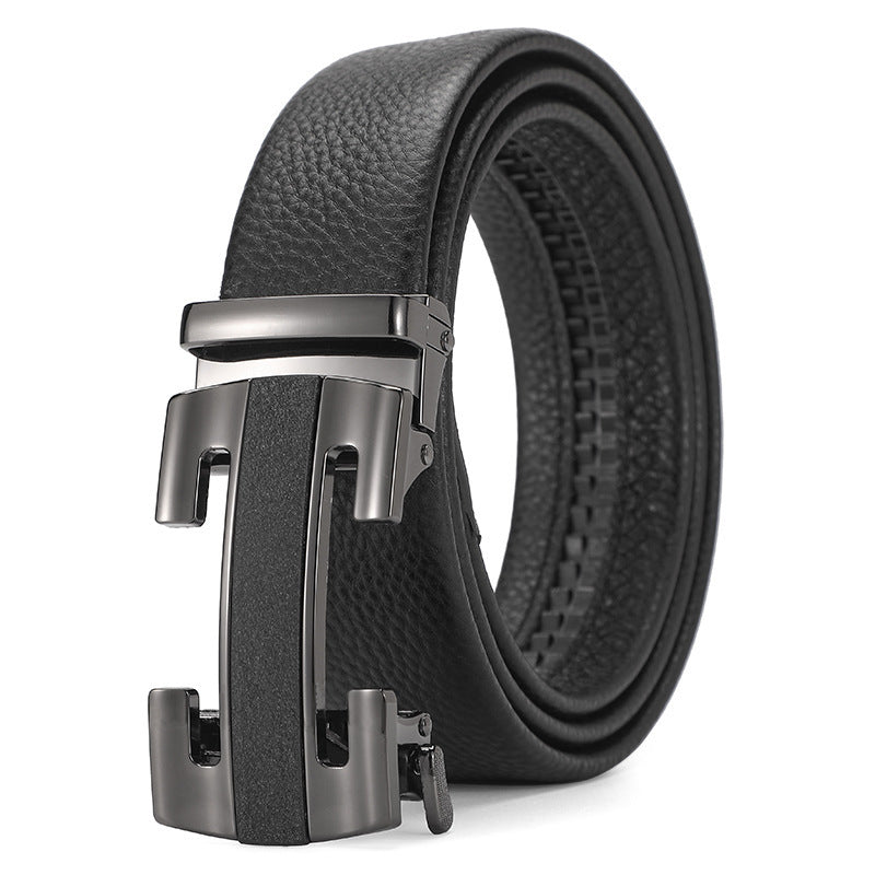 Genuine Leather Automatic Belt