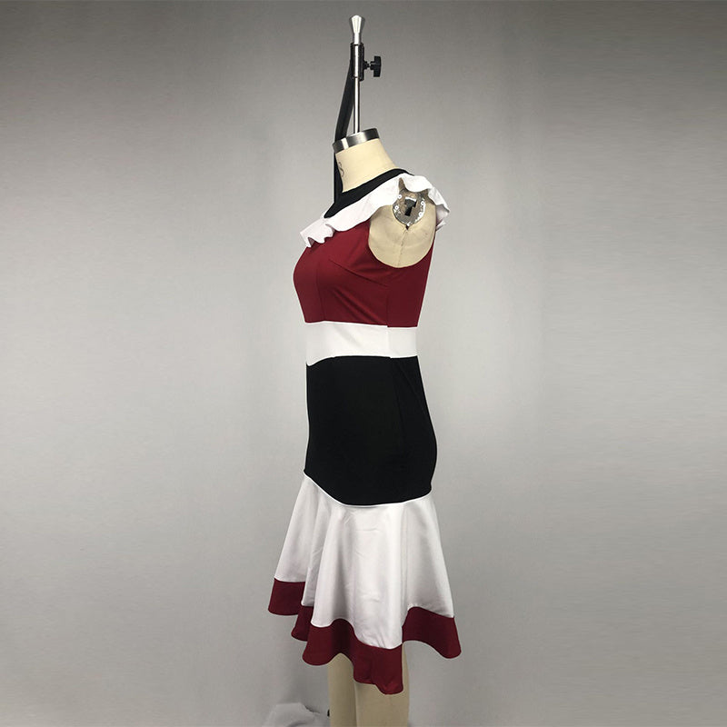 Chic Sleeveless Ruffled Dress
