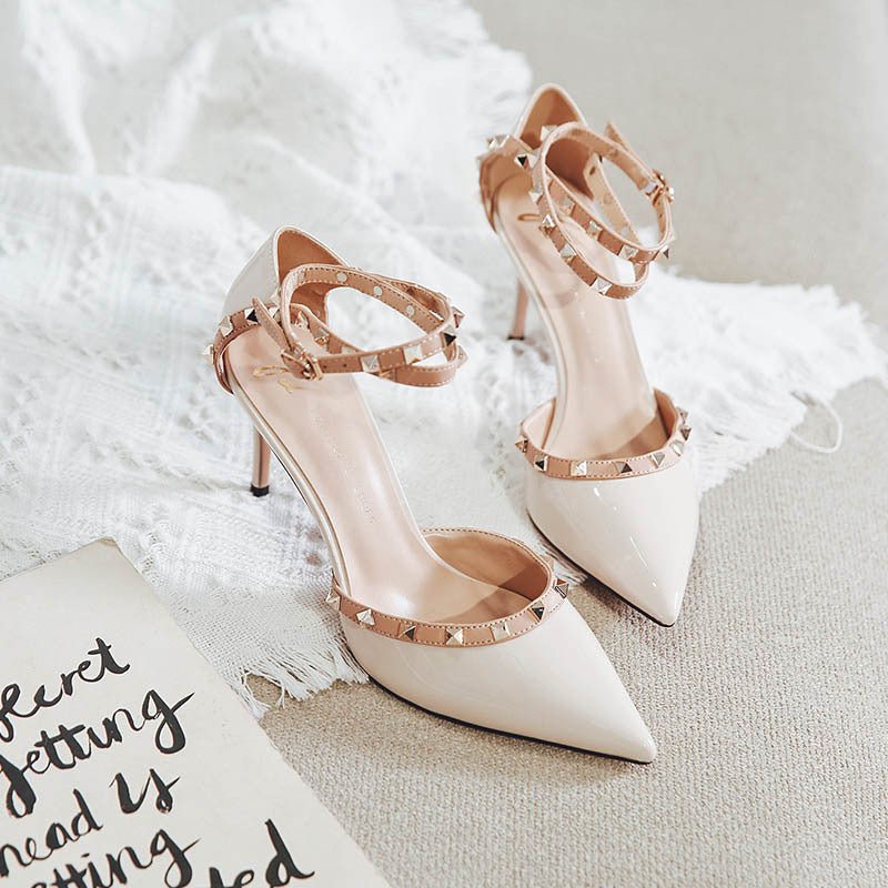Women’s Spring Style Matching High Heels