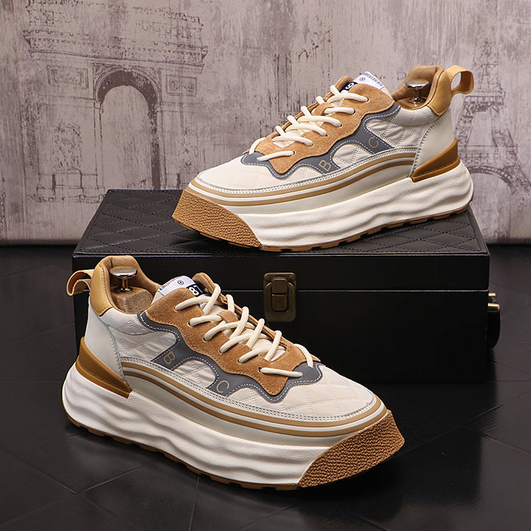 Men's Breathable Colorblock Sneakers