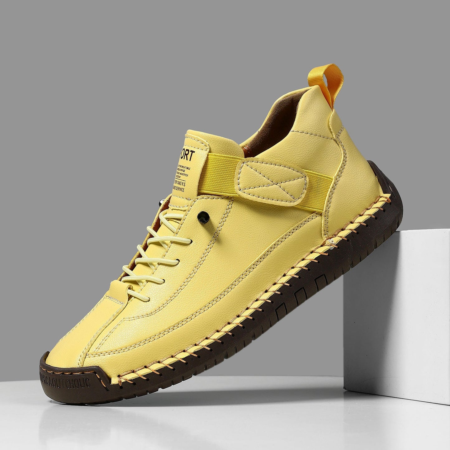 Leather Boots Casual Plus Size