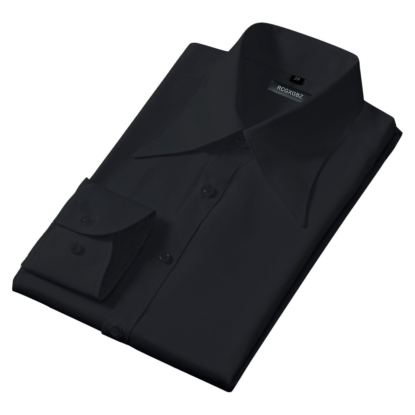 Men’s Long Sleeve Business Slim Shirt