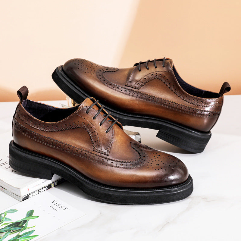 Business Casual Wear-resistant Leather Shoes