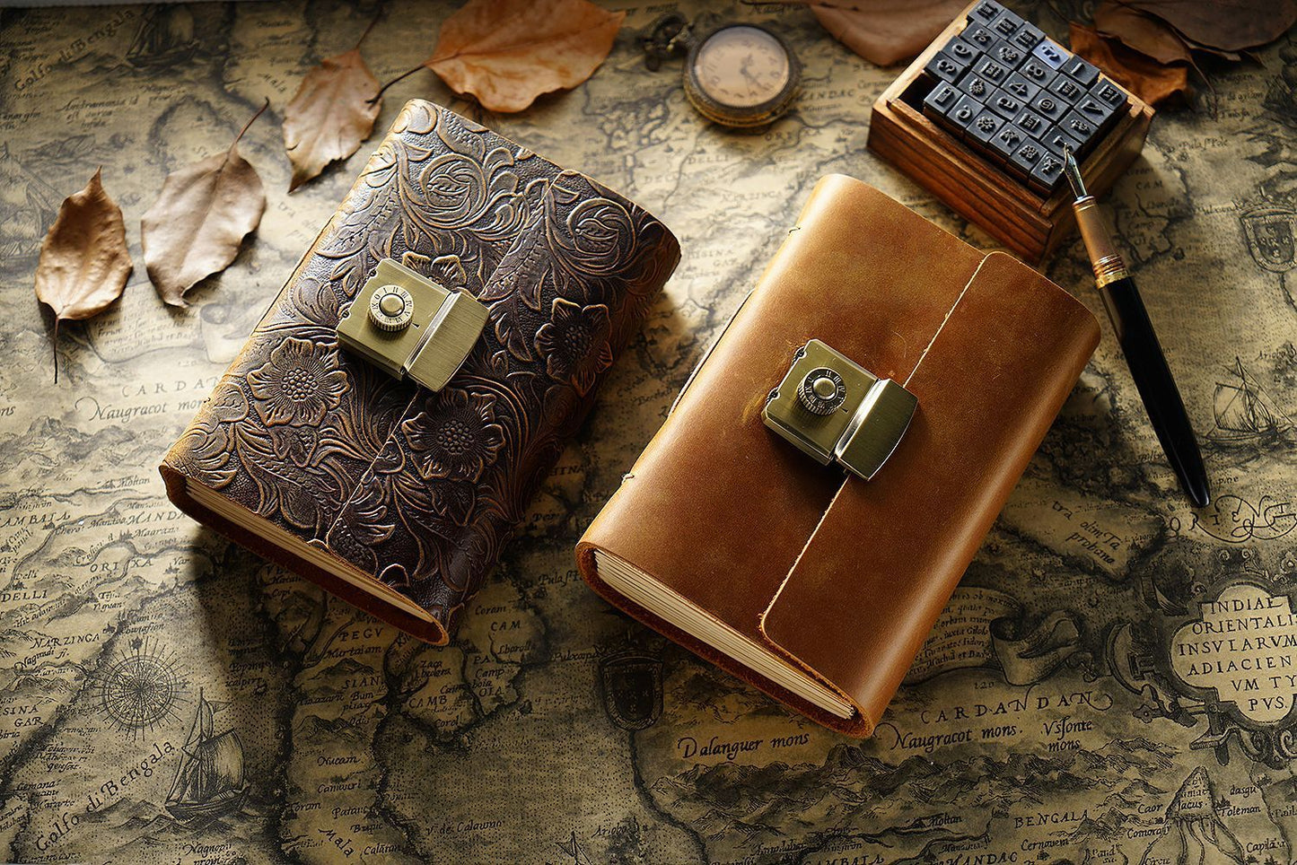 Classic Vintage Cowhide Notebook
