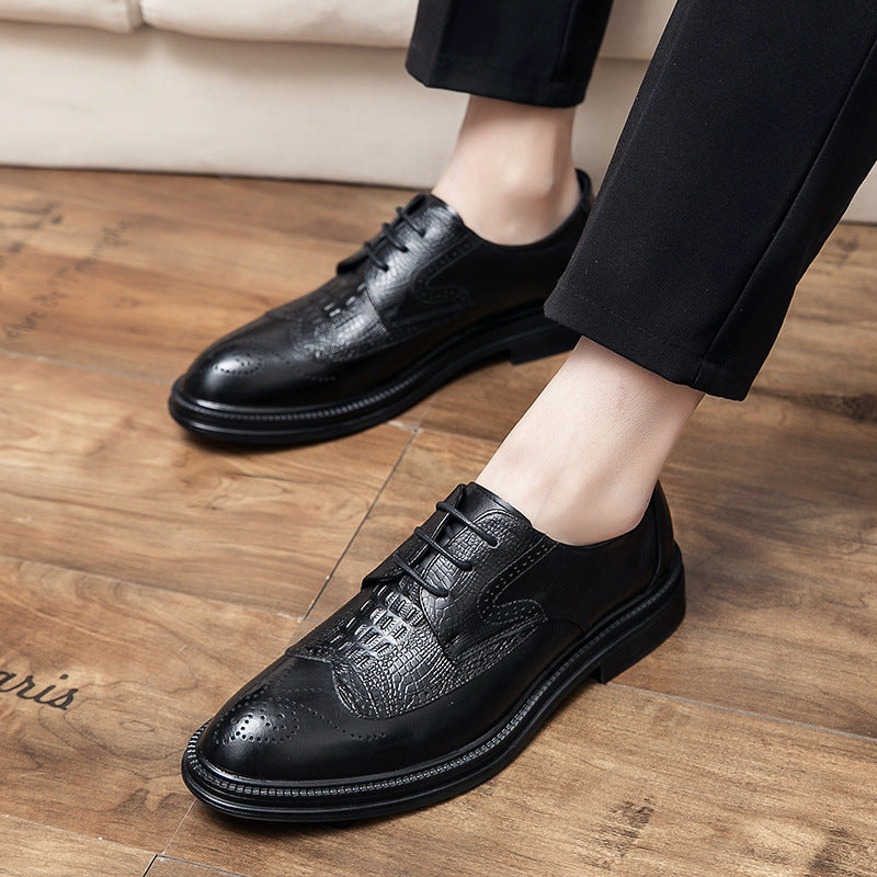 Trendy Hair Stylist Leather Shoes