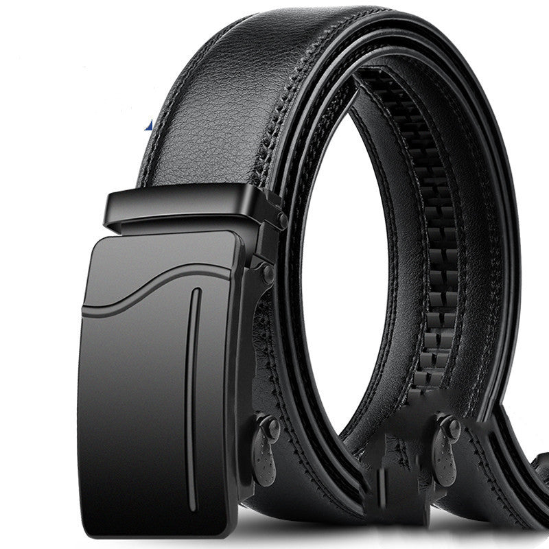 Men's Cowhide Leather Automatic Belt