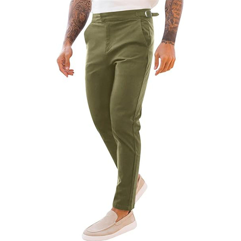 Slim Fit Stretch Twill Pants