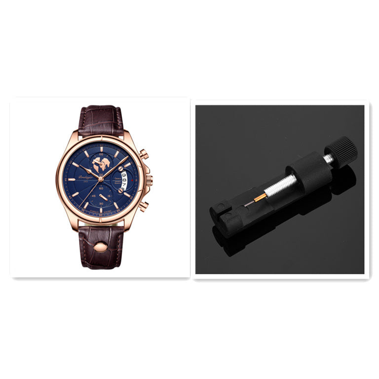 Luminous Waterproof Men's Quartz Watch