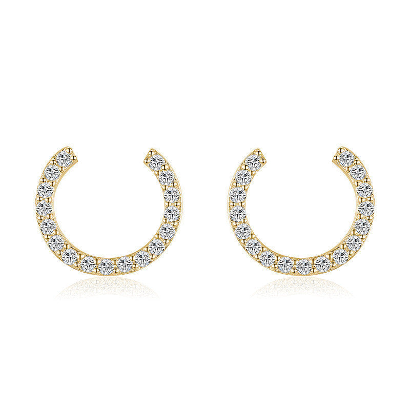 S925 Sterling Silver Light Luxury Women's Earrings
