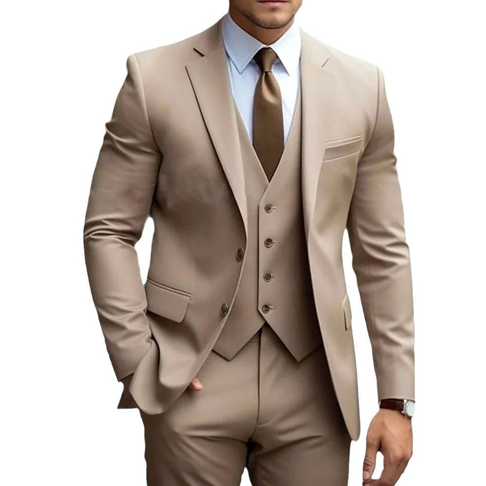 Men’s Wedding Business Three-piece Suit