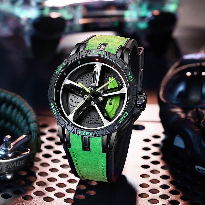Men’s 3D Hollow Wheel Watch