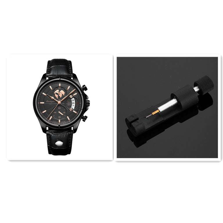 Luminous Waterproof Men's Quartz Watch