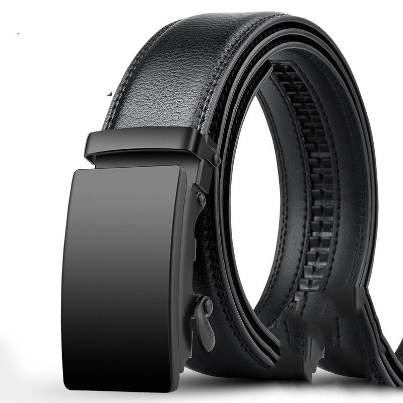 Men's Cowhide Leather Automatic Belt