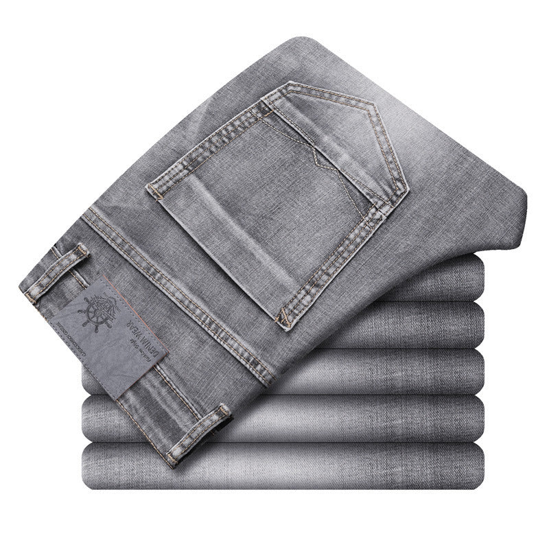 Men's Straight Stretch Jeans
