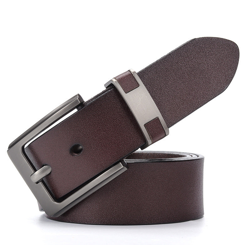 Business Youth Men's Leather Belt