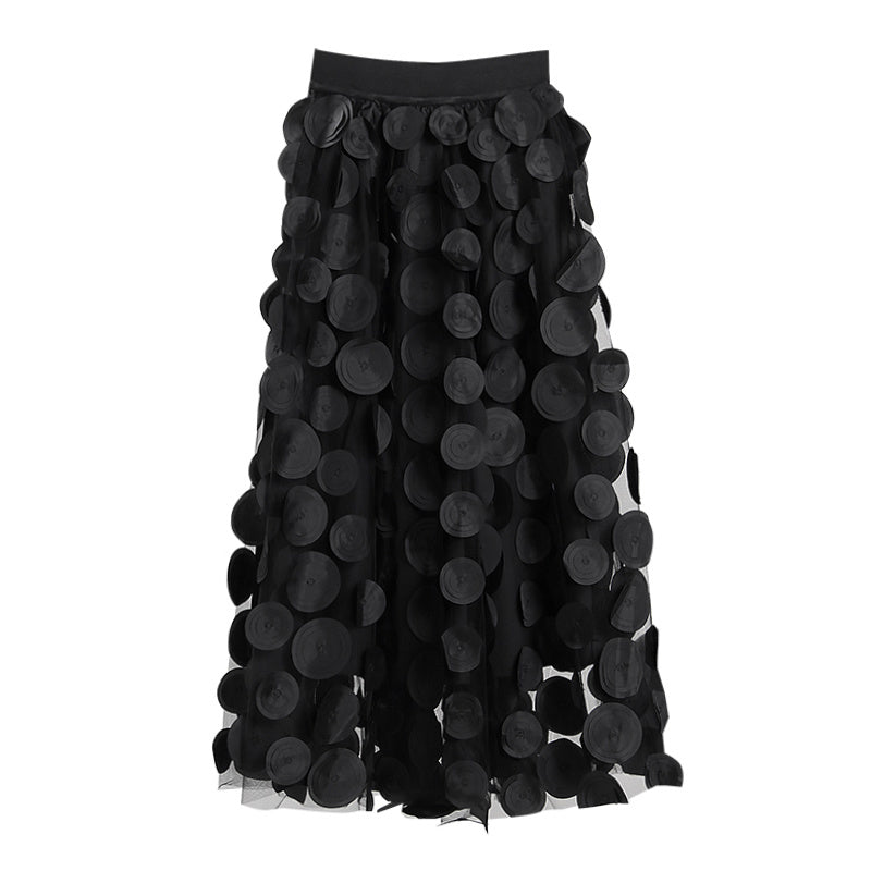 Retro A-Line Flare Skirt