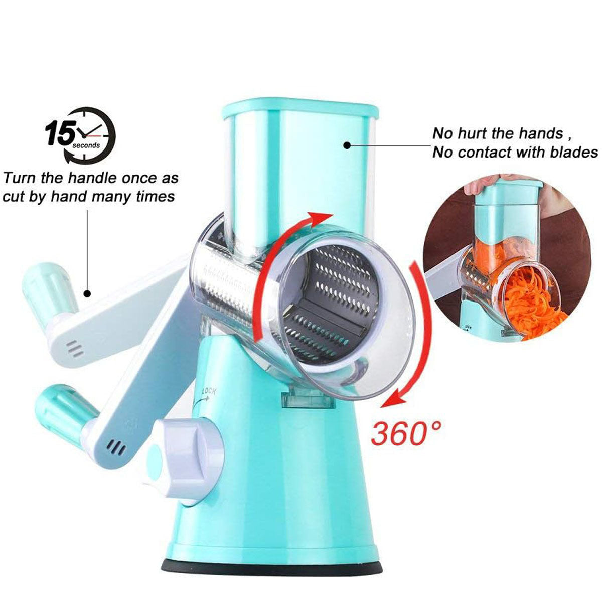 Multifunctional Manual Vegetable Slicer