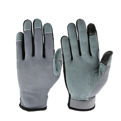 Deerskin Touchscreen Gardening Gloves