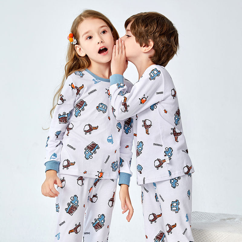 Kids Cotton Underwear Pajama Set