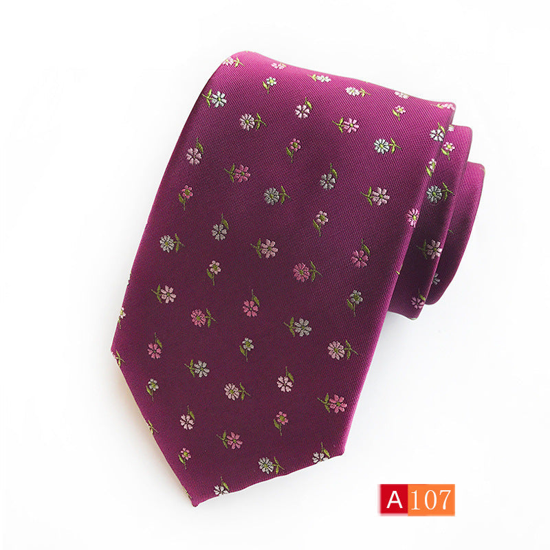 Men's Formal Jacquard Polyester Tie