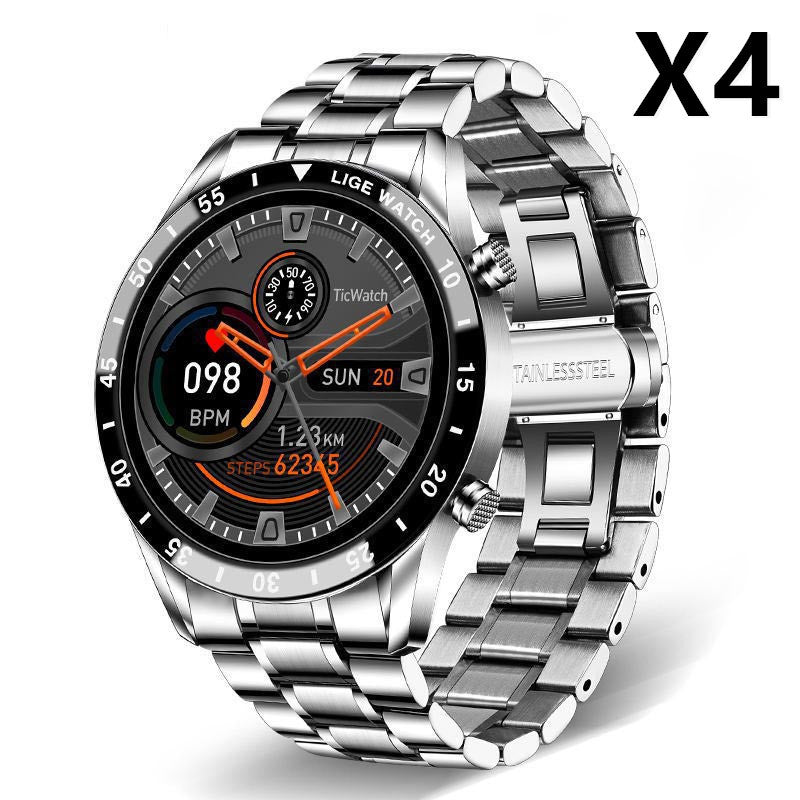 Smart Watch: Pedometer, Heart Rate, Oxygen