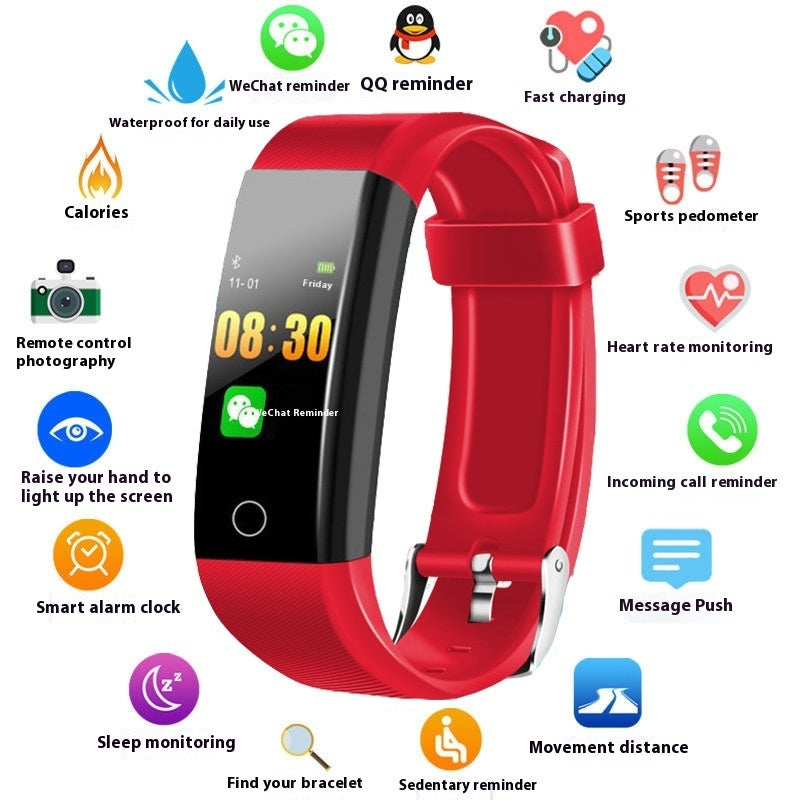 Blood Pressure Heart Rate Sports Bracelet