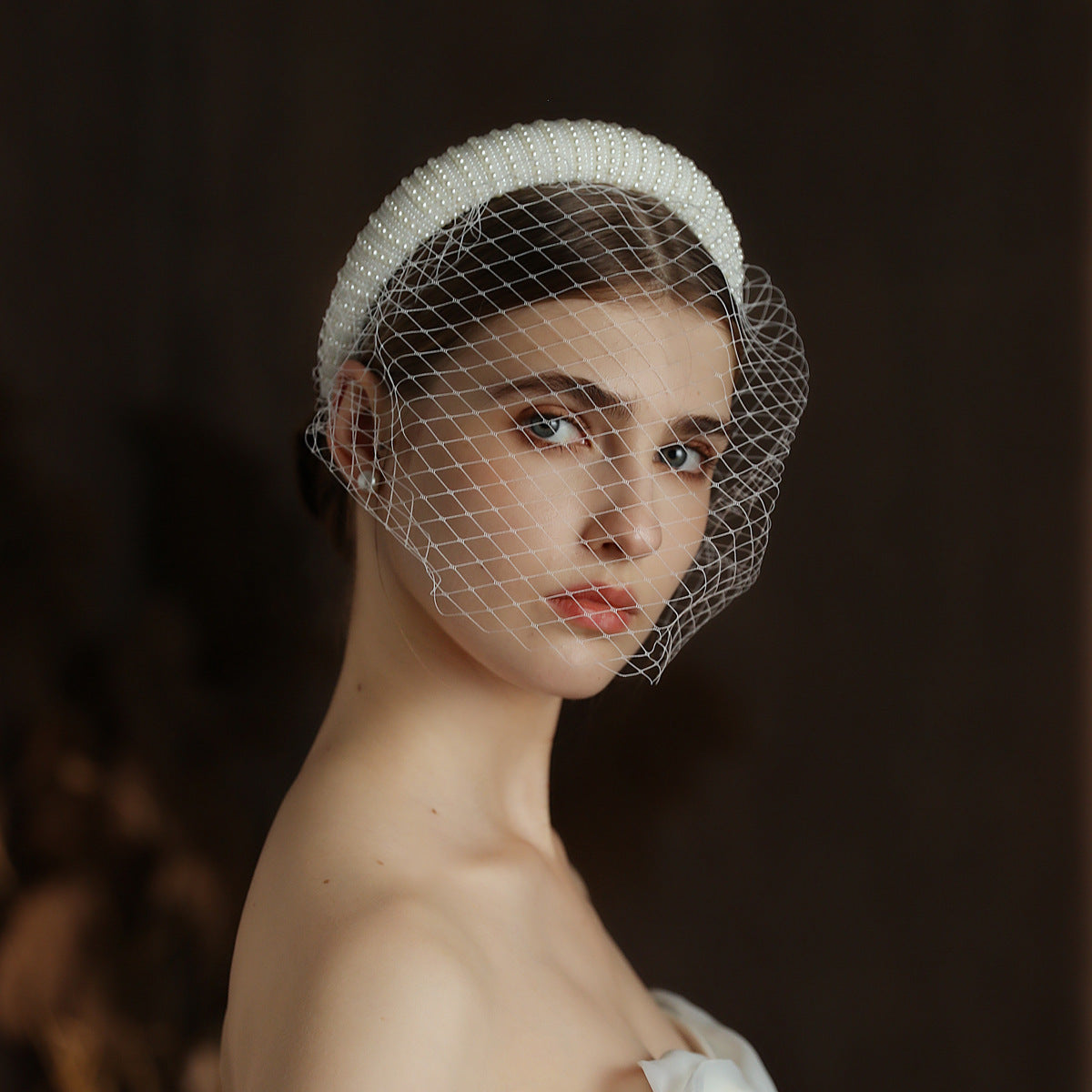 Vintage Beaded Bridal Headband