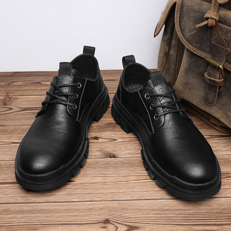 Men's Leather Shoes Height Increasing Insole