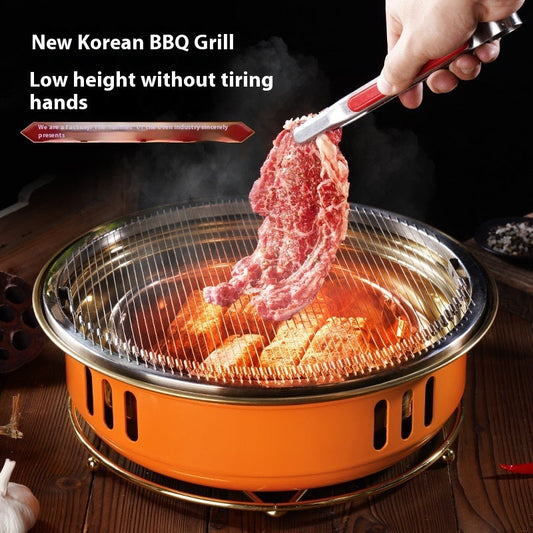 Commercial Round Carbon Barbecue Oven