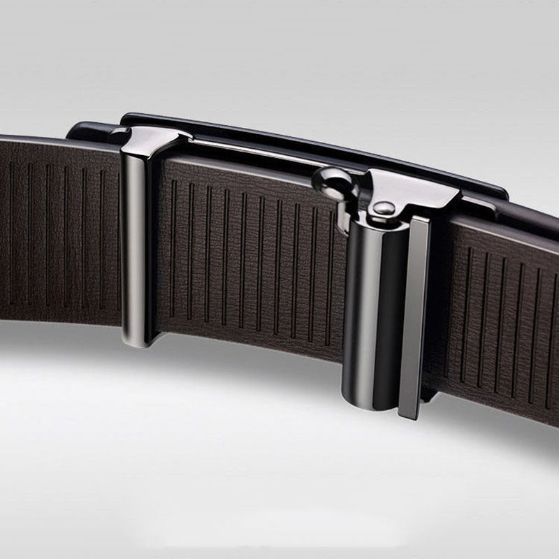 Leather Automatic Buckle Belt