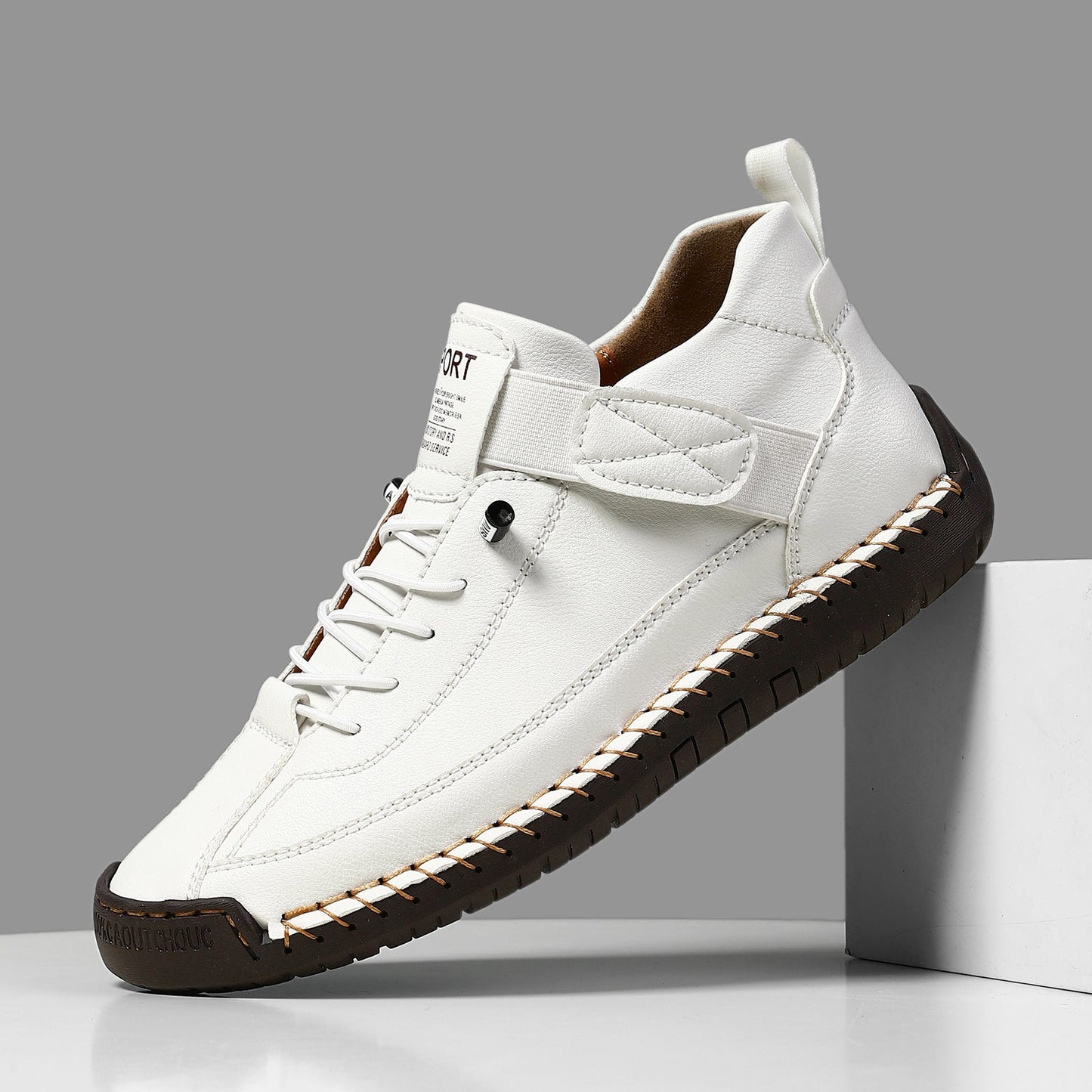 Leather Boots Casual Plus Size