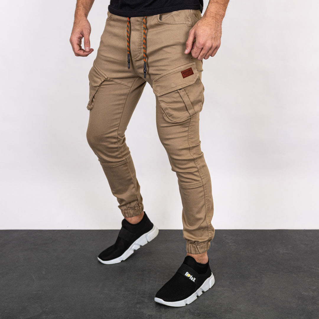 New Style Solid Color Men's Casual Trousers