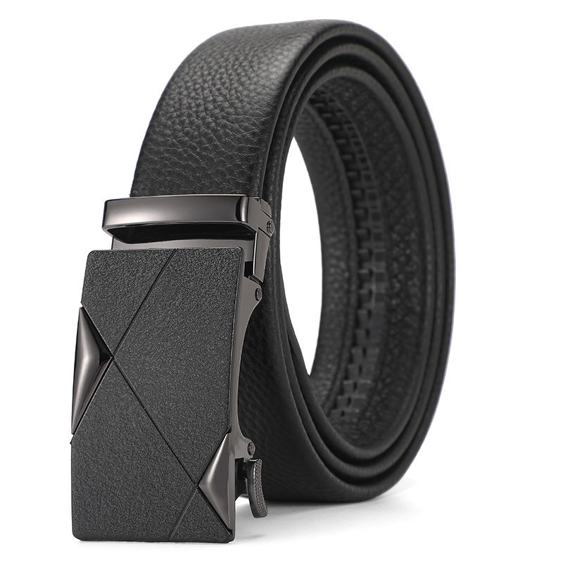 Genuine Leather Automatic Belt