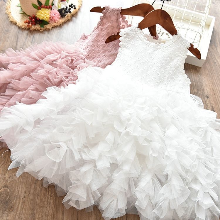 Autumn Lace Princess Dress Girls