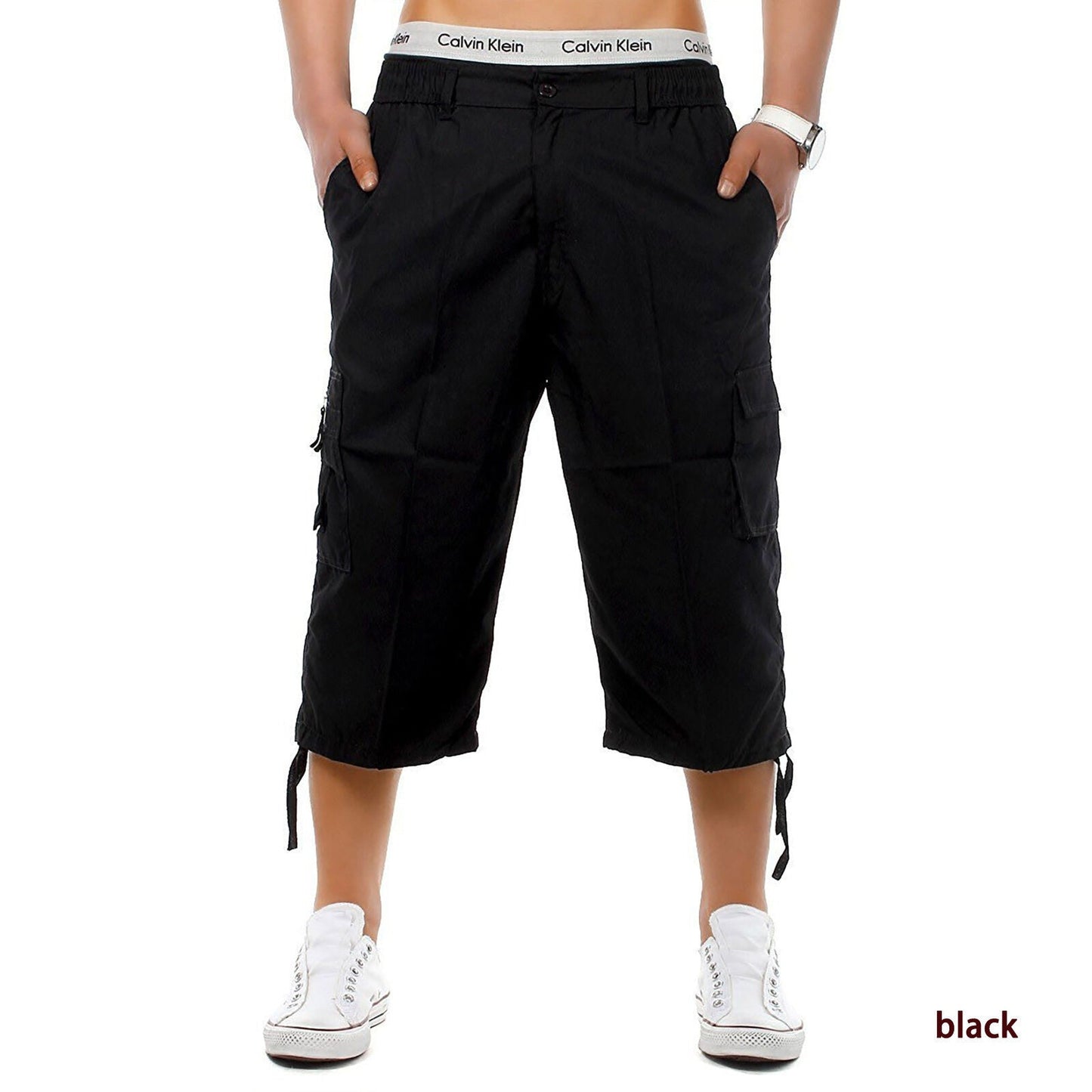 Summer 7-Pocket Military Cargo Pants