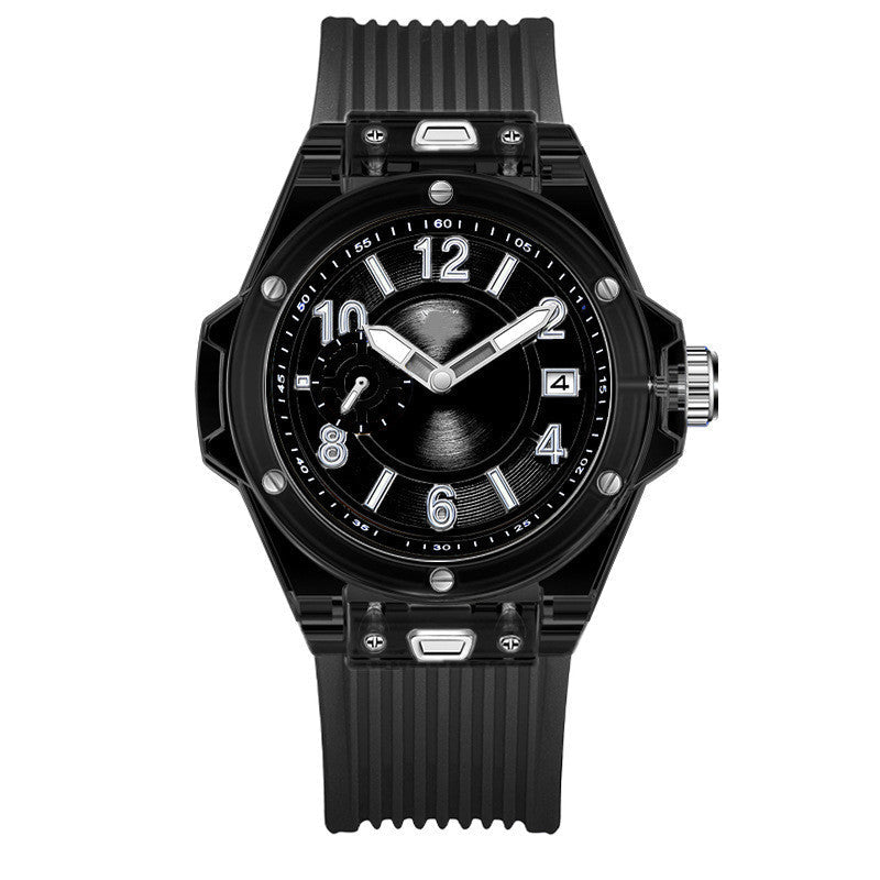 Transparent Luminous Waterproof Watch